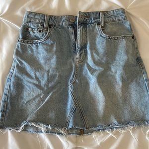 urban outfitters jean skirt